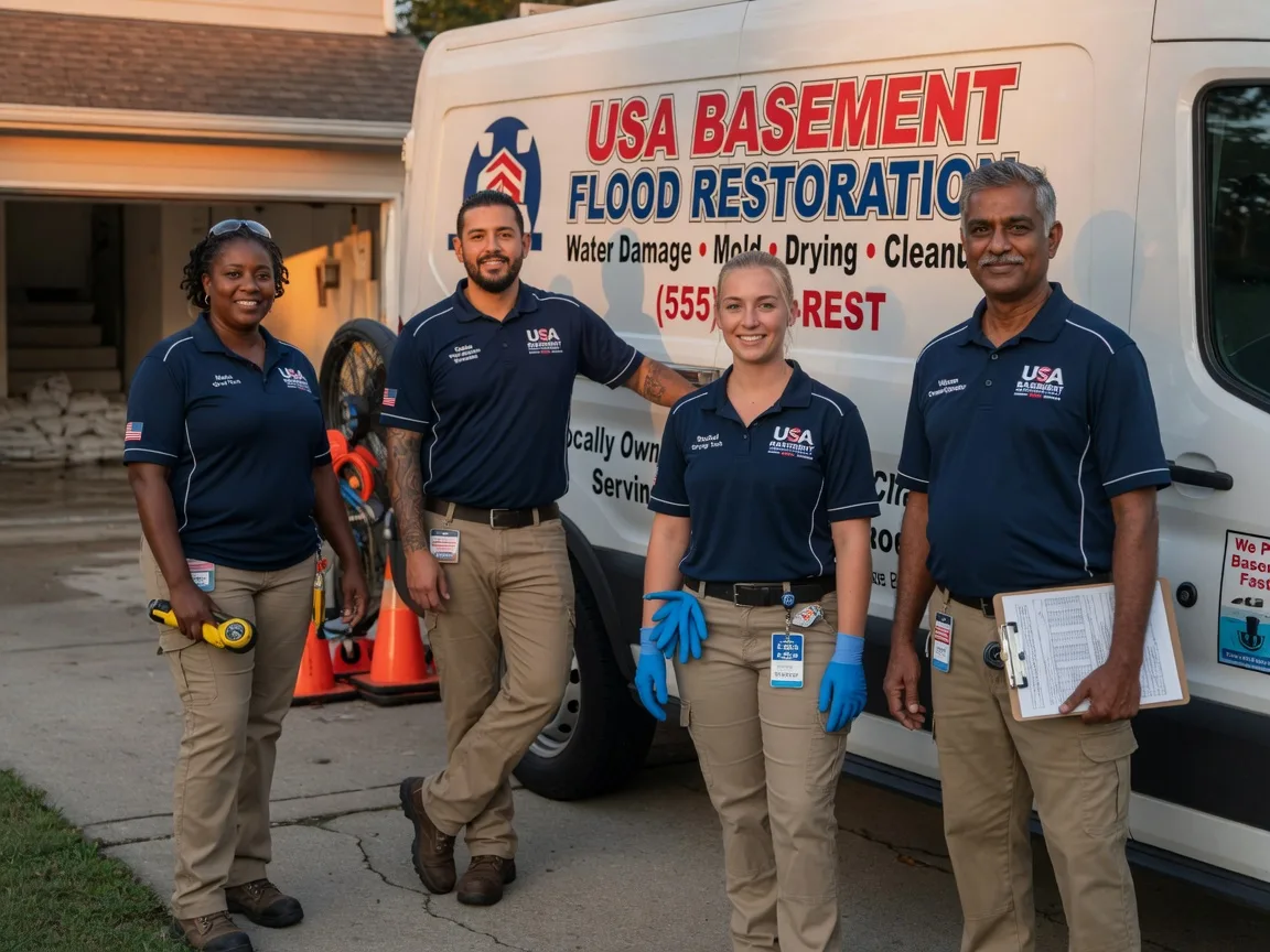 Basement Flood Cleanup company in Goodman, WI