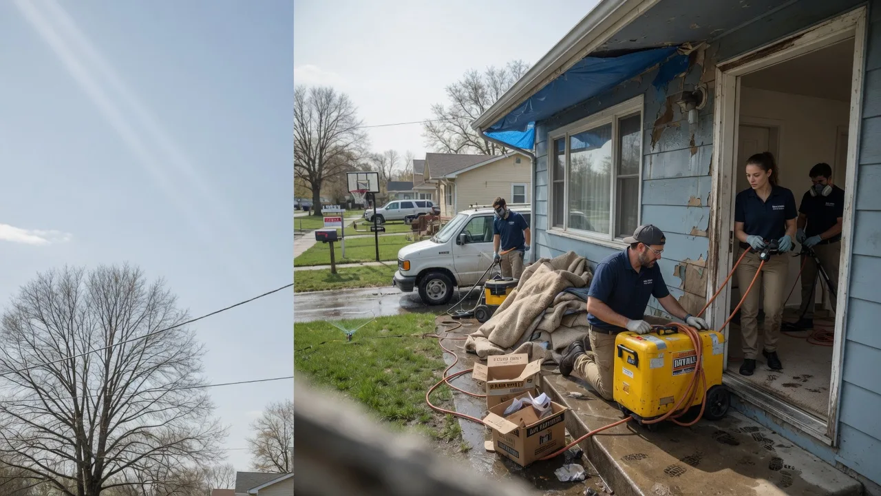 Basement Flood Cleanup in Goodman, WI near me